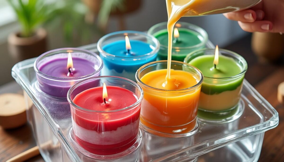 apprenez à créer une bougie à couches de couleurs avec notre guide simple et étape par étape. découvrez les techniques pour réaliser des effets visuels uniques et personnalisez vos bougies facilement.
