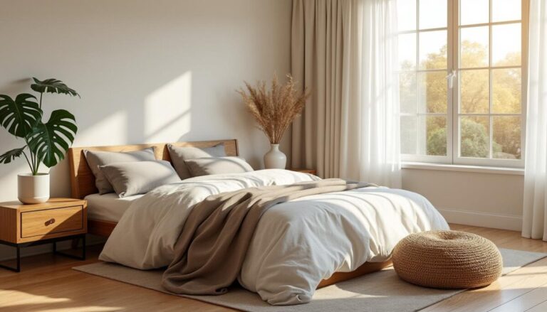 découvrez des idées de déco maison neutre pour créer une chambre apaisante et harmonieuse, idéale pour se détendre et favoriser un sommeil serein.