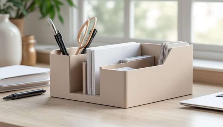 découvrez notre papeterie discrète, parfaite pour organiser et ranger vos documents en toute simplicité et élégance.