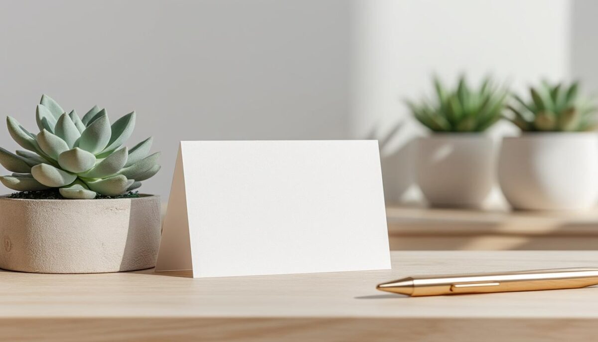 découvrez comment créer une carte minimaliste élégante et classe en papeterie avec nos conseils simples et précis.